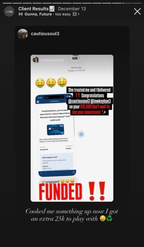 $25K approval after 90 days